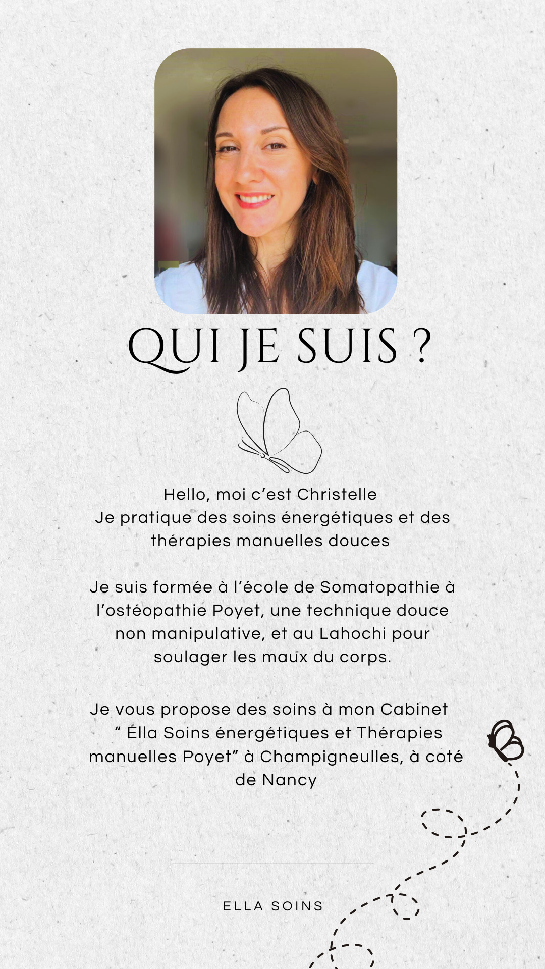 Christelle - Praticienne en Somatopathie